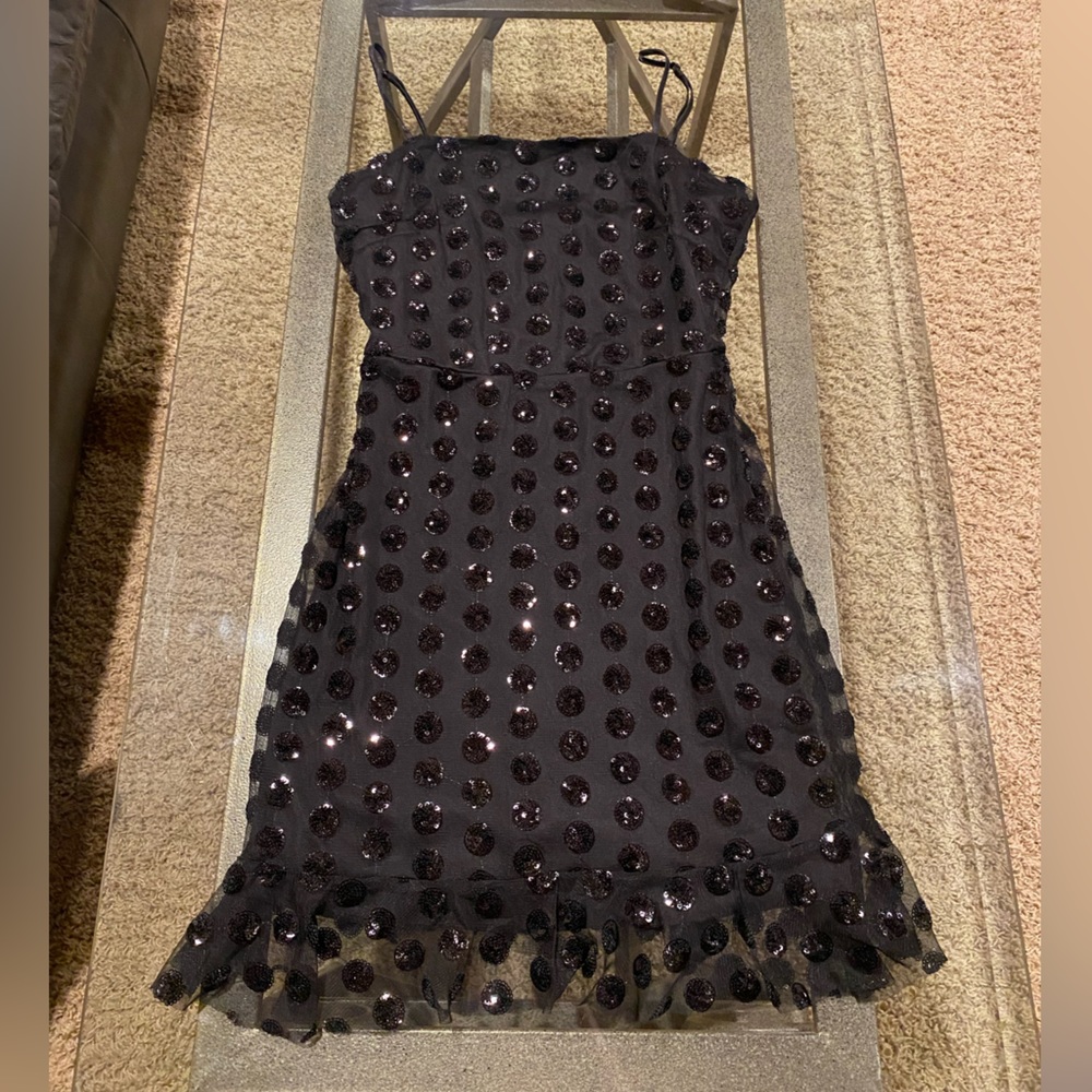 Black sparkly dress